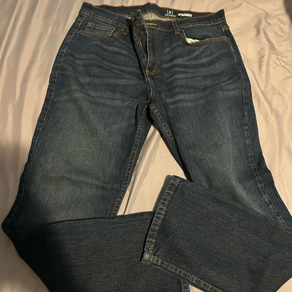 Dark Wash Denim Jeans